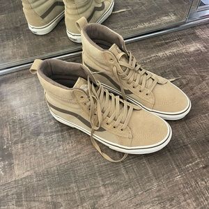 Vans - light brown high top